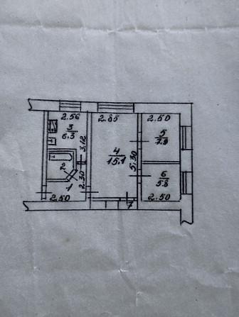 3-кімнатна квартира Замглай Чернигов - изображение 1