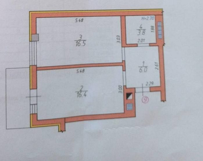 Продається 1 кім. кв. ЄОСЕЛЯ Чернівці - зображення 4