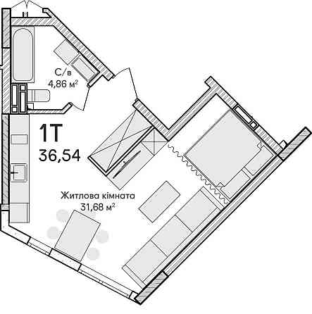 Продам квартиру! Комфортне розтермінування! Ирпень