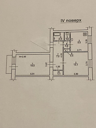 2-к «сталинка» продажа Фонтанка - изображение 1