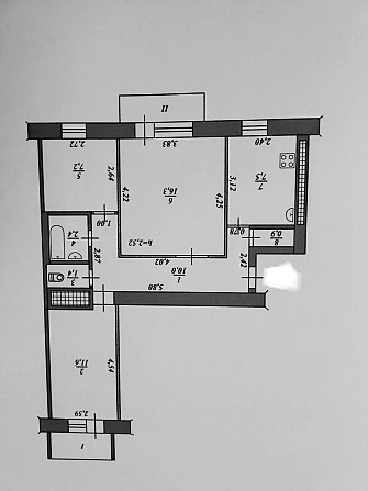 Продам 3-х комнатную квартиру Лозовая - изображение 2