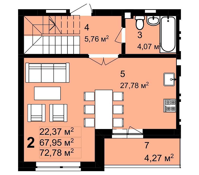 Продаж ДВОРІВНЕВОЇ квартири в  ЖК Q-4 "Quoroom Avenue" Львов - изображение 5