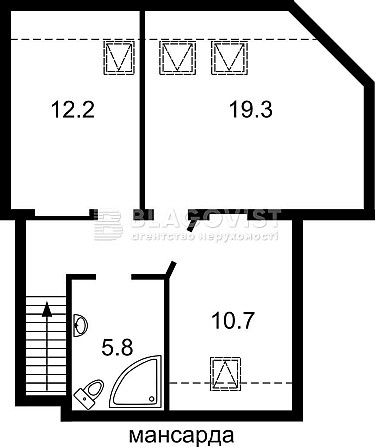 Продаж 3 кім 102м2 вул.Басейна 12, Дворівнева кваритра,Палац Спорту. Київ - зображення 4