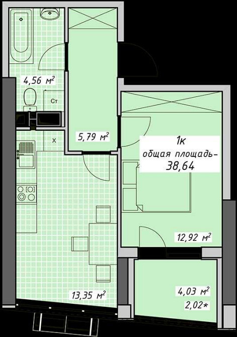 Продам 1к квартиру 38м² ЖК Атмосфера Аркадия Курортный пер. Генуэзская Одеса - зображення 2