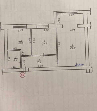 Продам квартиру на першому поверсі у новобудові 65м² Нетешин - изображение 2