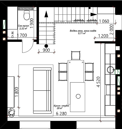 Продам дворівневу квартиру 550$ за м2! Черновцы - изображение 3