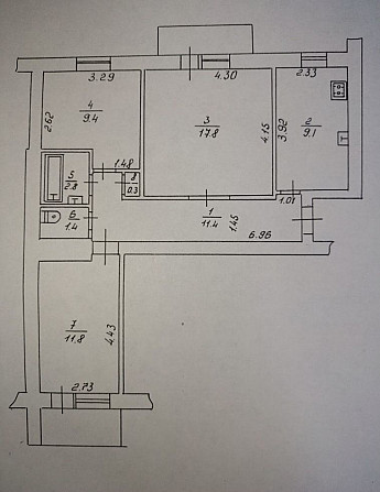 Продаж 3кім квартири, район ГПЗ Луцк - изображение 3