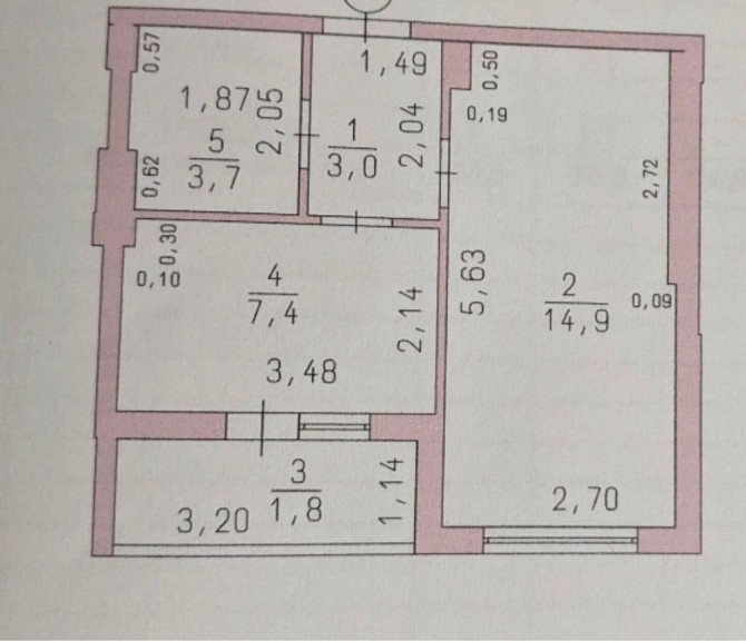 Продам однокомнатную квартиру , жк 7 небо, авангард Авангард - зображення 6