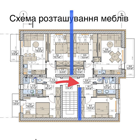 Квартира 2 к. Біля лісу , 5 хв. ТЦ МЕТРО (вул. Городоцька) - 5 км. Скнилів - зображення 7