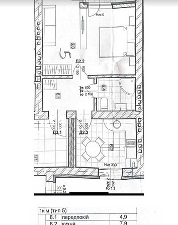 Продаж 1к квартири 39 кв. м на вул. Володимира Мономаха Солонка (Львівська обл.) - зображення 6