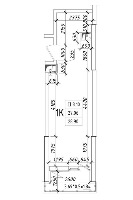Студийная квартира в ЖК Эллада Одесса - изображение 2