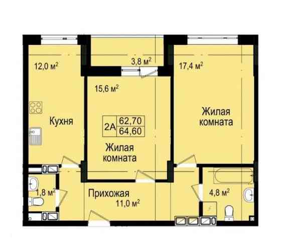 Продам ЖК Пролисок 65м2 метро Дворец Спорта Харьков