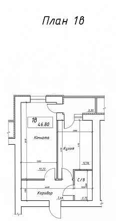 Продам 1 комнатную квартиру  в новом доме г.Сумы ул.ВСУ, 1 Суми