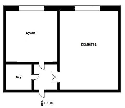 Однокомнатная квартира Добропілля - зображення 1