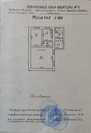 Двокімнатна квартира Кобеляки - зображення 2