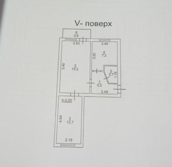 LF-1  Двухкомнатная на Инглези 10 Обжора Одеса - зображення 8