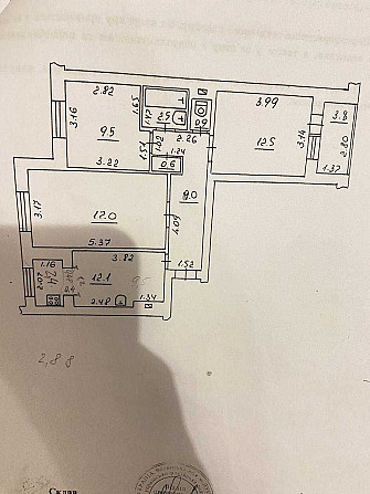 Продаж квартири в районі 33 кварталу Луцк - изображение 1