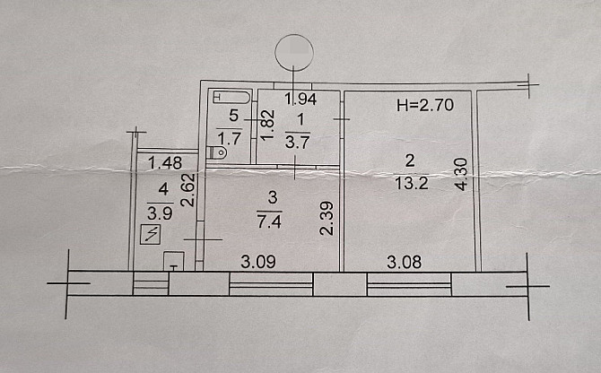Продам 2-комнатную квартиру по цене однокомнатной Корсунцы - изображение 7