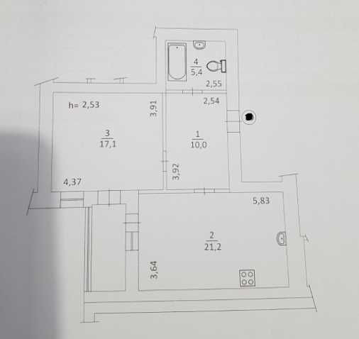 Продаж 1-кім квартири в ЖК Шенген, здана секція по вул. Залізнична 9а Львов - изображение 8