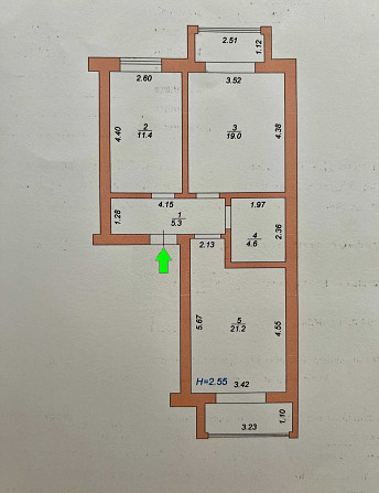 Продаж 2 кімн. квартири 62м2 в ЖК Пражський квартал. Петроп. Борщагівк Петропавловская Борщаговка - изображение 2