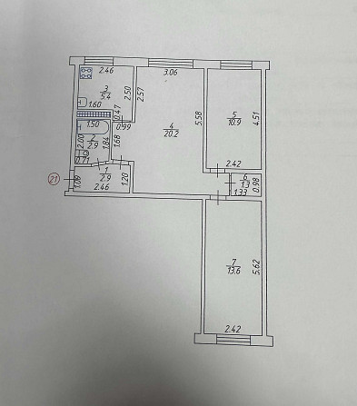 Срочно продам 3-х кімнатну квартиру в  Орджоникидзе (Покров) СРОЧНО Покровка - зображення 1