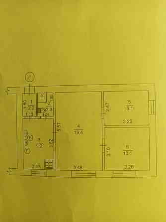 Продам 3-кімнатну квартиру в Миргороді Миргород