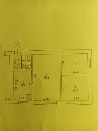 Продам 3-кімнатну квартиру в Миргороді Миргород - зображення 2