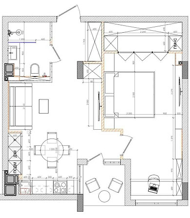 Однокімнатна квартира ЖК Feel house з дизайн-проектом Сокольники - изображение 4