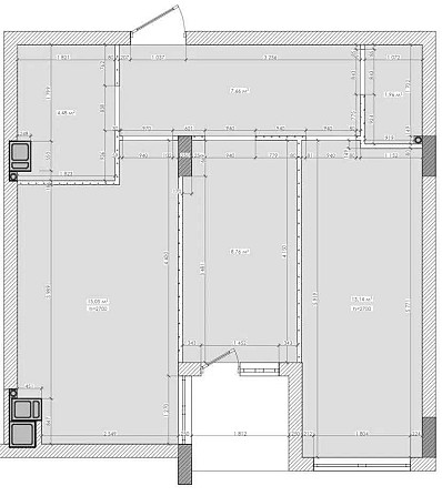 Однокімнатна квартира ЖК Feel house з дизайн-проектом Сокольники - изображение 3