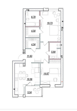 2к квартира ЖК Desna Park Residence(Десна парк), Зазим'я Зазимье - изображение 3