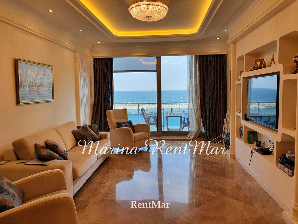 Стильная 3-х комн кв Совиньон Яхт клуб 1-я линия вид на море Одесса - изображение 1