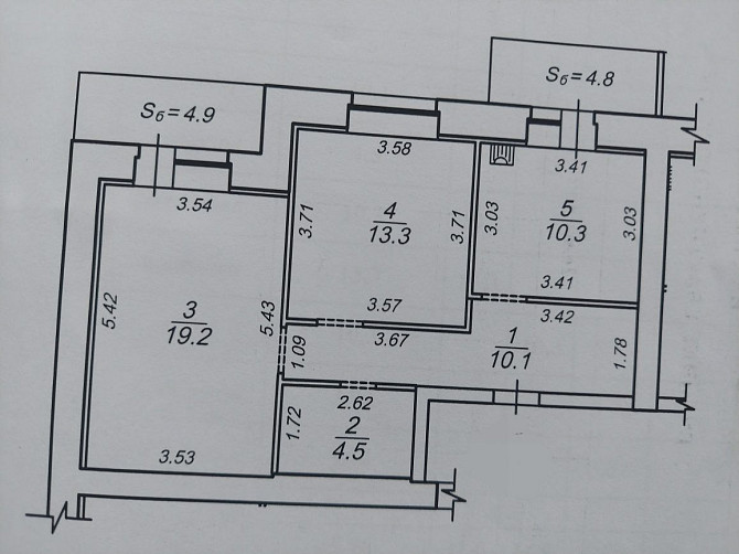 Продам 2 кімнатну на Луганській Федорченко можна під Є-оселю.
5 поверх Суми - зображення 3