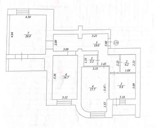 Трикімнатна 97 м2 в ЖК Чайка - перегляди 12 травя Чайки (Київська обл.)