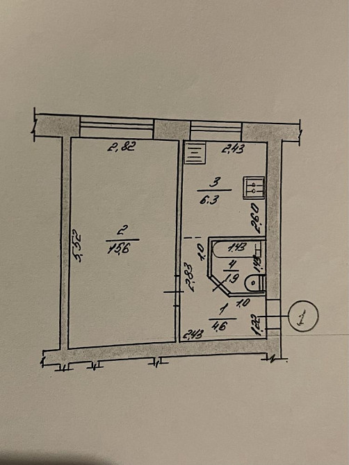 Продам 1 комнатную квартиру 29 квадратов Змиев - изображение 8