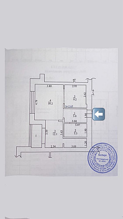 Продаж 1-кімнатної, ЦЕНТР, НОВОБУДОВА БІЗНЕС-КЛАСУ, 55м2 Кременчук - зображення 3