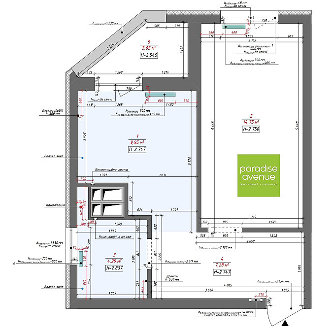 1к ЖК Paradise Avenue. Продаж. Дім №6. Власник. Проект у подарунок Крюковщина - изображение 2