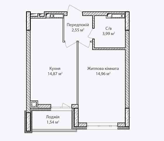 Ідеальна інвестиція: Однокімнатна квартира у ЖК 'Синергія' Ірпінь