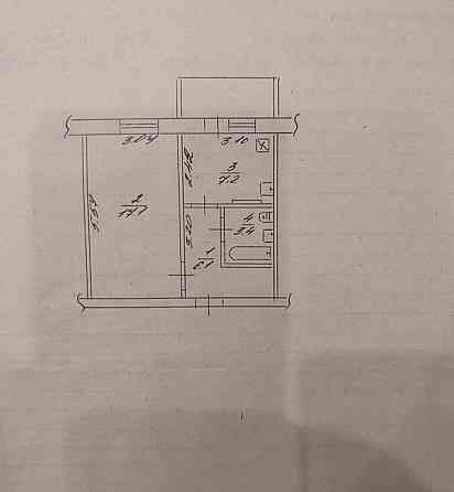 Продаж 1-к квартири р-н Водоканала Черкаси