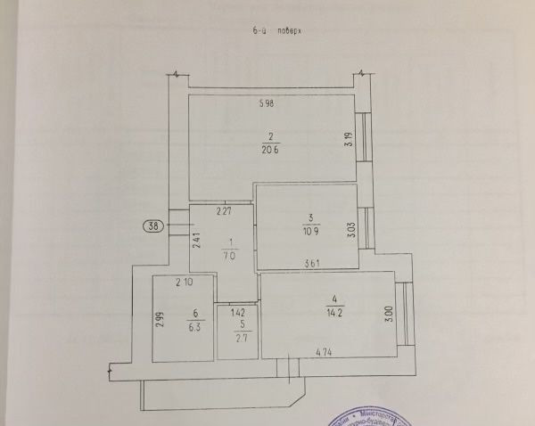 Продаж 2х-кімн. кв., ЖК Новий парковий/автономне опалення/закрита тер. Черкассы - изображение 2