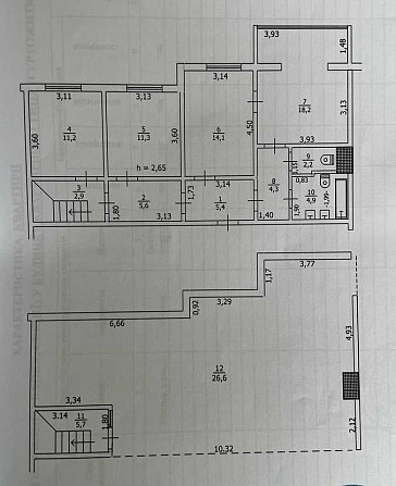 ЖК Променада, 3-кім квартира 112 кв.м. з терасою,  Лесі Українки 62-а Вишневое - изображение 7