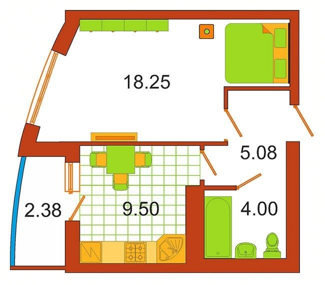 ПРодаж! 1кім в ЦЕНтральном парке, оформлення 2% Ирпень - изображение 4