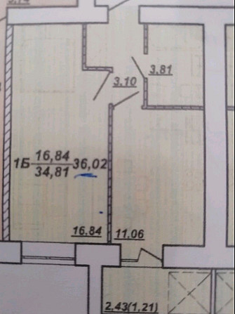 Продаж 1 кім.квартири по вулиці Злуки 18 Тернопіль - зображення 2