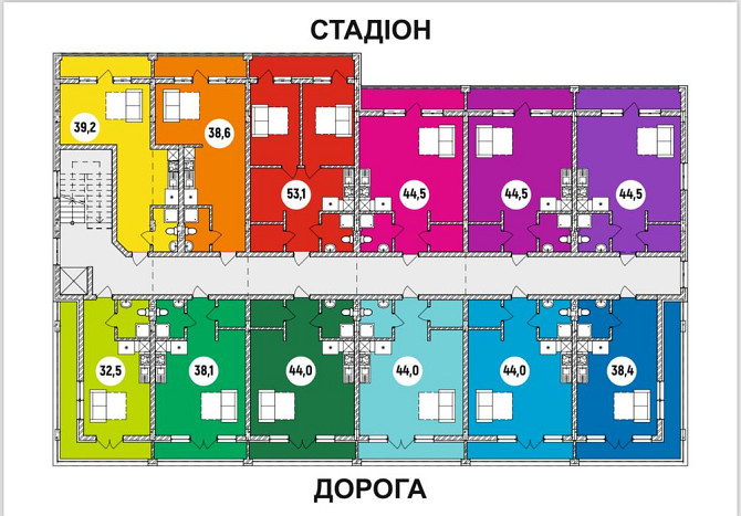 Продаж. Центр Східниця . 1 кім апартаменти з панорамою Сходница - изображение 3