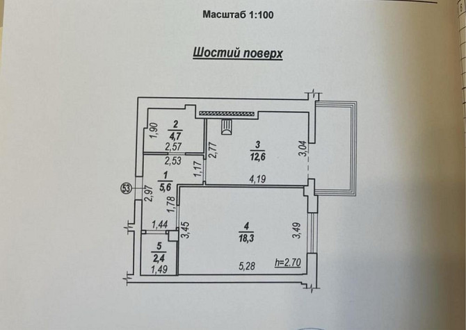 Продам 1 кімнатну новобудову з гардеробною Рівне - зображення 7