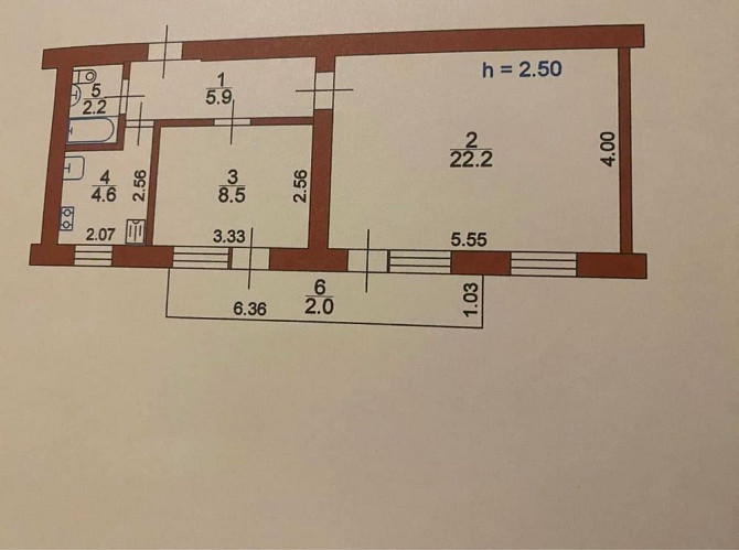 Продаж 2-кімнатної квартири у Луцьку Луцк - изображение 6