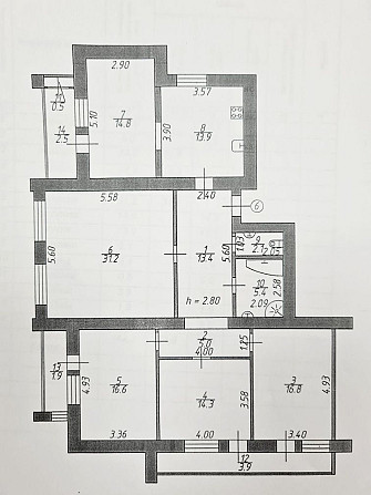 Квартира в центрі з гаражем,Коперника Луцк - изображение 4