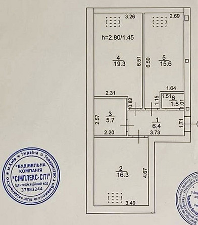 Продам 2х кімн квартиру ЖК ПРАЗЬКИЙ КВАРТАЛ. Петроп. Борщагівка‼️БЕЗ % Петропавловская Борщаговка - изображение 5