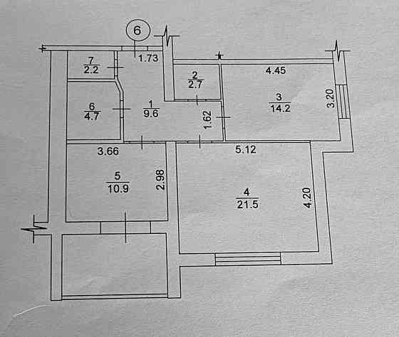 Продам 2к квартиру в новобудові, 70 м.кв., ЖК "Петрівський квартал" Святопетровское (Киево-Свят. р-н)