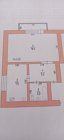 Продам 1-комнатную квартиру в г.Рени ул. Станислава Топала Рени - изображение 1