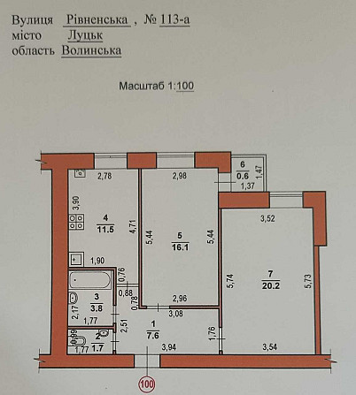 Гаряча пропозиція! Двокімнатна квартира у зданій новобудові Луцк - изображение 1
